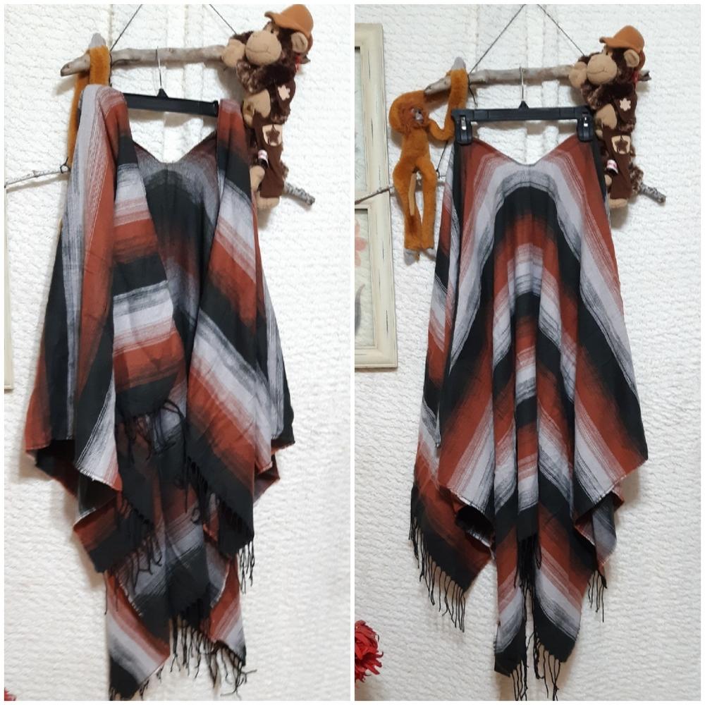 Blanket Capes Wraps hombre KARMA Arizona Trendy Winter Lounge Wear b46